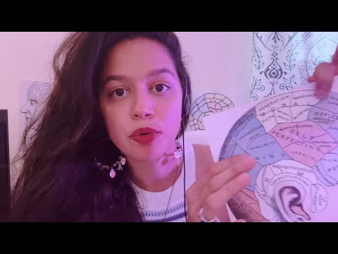 asmr • simple phrenology exam (scalp rubbing)