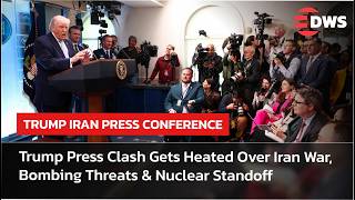 INTENSE MOMENTS: Trump Clashes With Press on Iran, Bombing Threats, Hormuz & Regime Change | AC1E