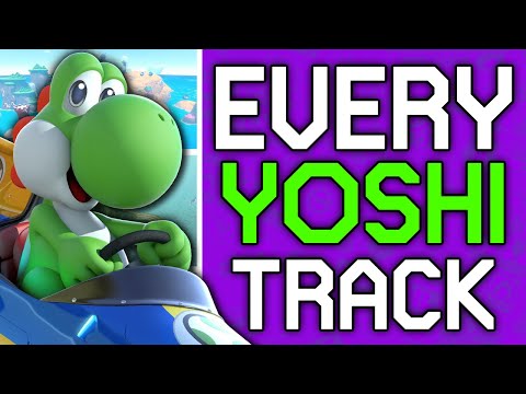 EVERY Yoshi Track in Mario Kart | Level By Level