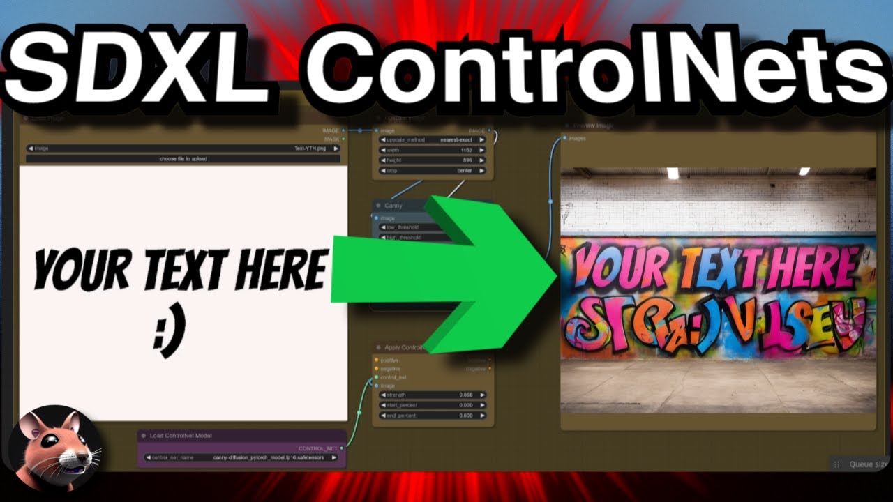 SDXL ControlNet Tutorial + FREE Workflows