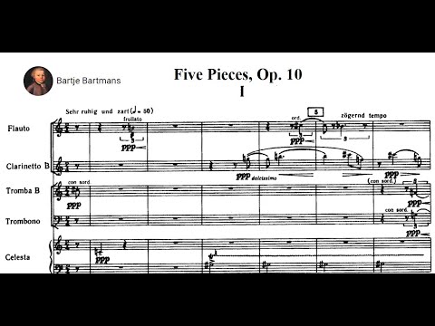 Anton Webern - Five Pieces for Orchestra Op. 10 (1913)