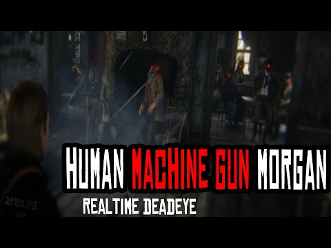 Deadeye Moment in Realistic Real-Time: INSTANT MASSACRE in Van Horn Saloon