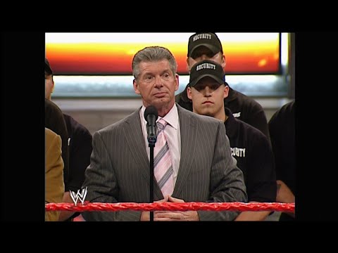 Mr. McMahon Delivers An Acceptance Speech | RAW Mar 06, 2006