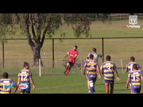 2016 NHRU Round 11 Premier 2 Highlights - Waratah v Hamilton Hawks