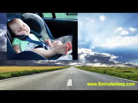 BABY SLEEP | Sleepy Baby Car Ride - Calm Colicky Infant with White Noise 10 Hours