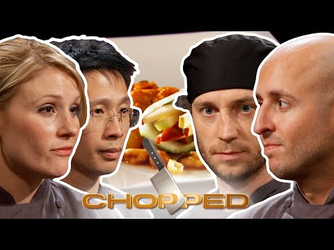 Chopped: Corn Nuts, Dried Shrimp, Challah | Full Episode Recap | S7 E6 | Food Network
