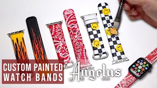 How To Paint Watch Bands | 3 Easy Ways to Use Stencils When Painting