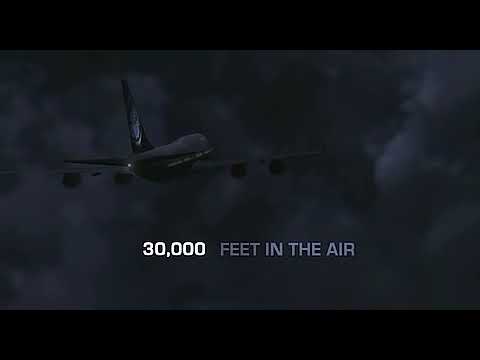 Trailer frame: cockpit glass, flashing alarms; hybrid score textures buzz underneath