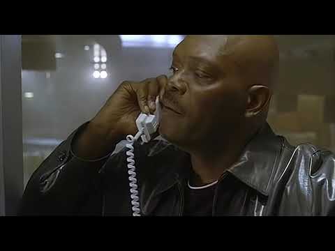 Snakes on a Plane 2006 trailer still: cabin chaos as oxygen masks drop and serpents spill into the aisle