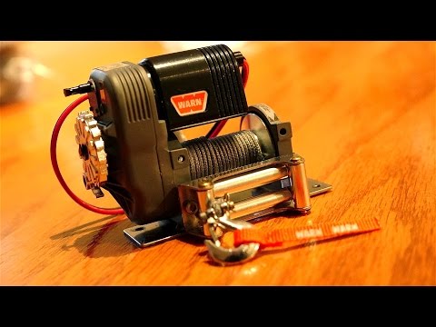 RC ADVENTURES - UNBOXiNG a 50lb Dead Lift RC4WD 1/10 WARN 8274 WiNCH & 1.9 Genius Tires Overview