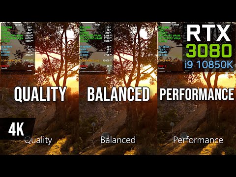 Dying Light 2 - 4K DLSS Quality, Balanced & Performance | RTX 3080 + i9 10850K
