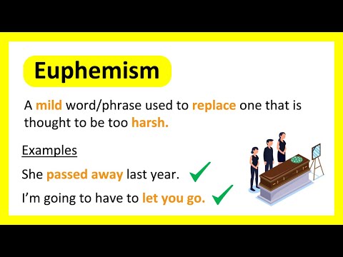 What is EUPHEMISM? | Learn with Examples