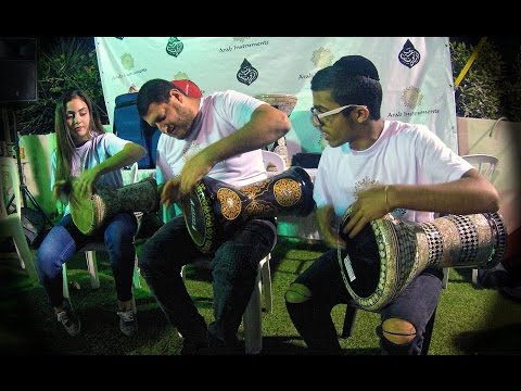 Two Darbuka Kids on the Block - Darbuka Solo from Our workshop