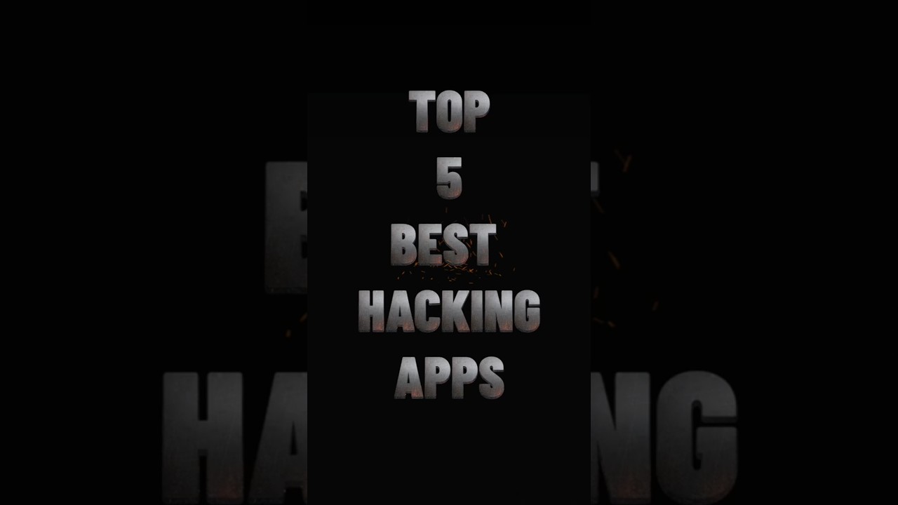 Top 5 Best Hacking Apps ⛔️ #hacker #explore #cybersecurity #shrots #trending