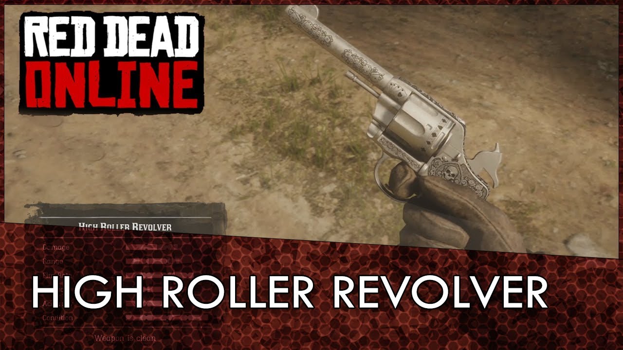 Red Dead Redemption 2 Online High Roller Revolver How to unlock free