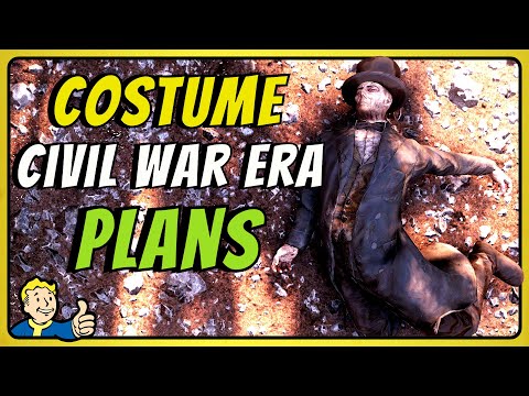 Fallout 76 Civil War Era Costume Plans 2021 Location