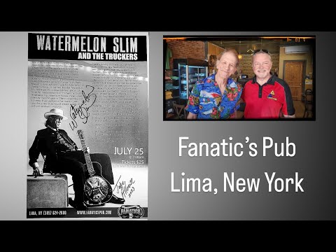 Watermelon Slim “Live” in Lima, New York @CzyzAdventures
