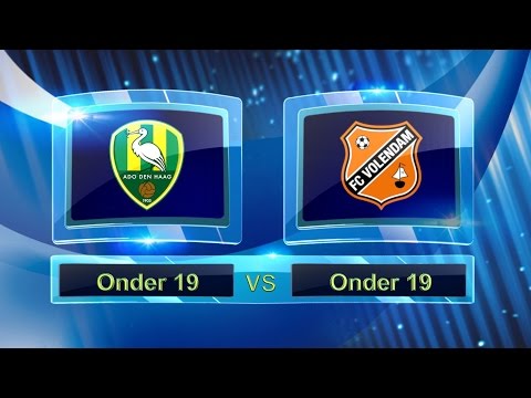 ADO Den Haag onder 19 -  FC Volendam onder 19