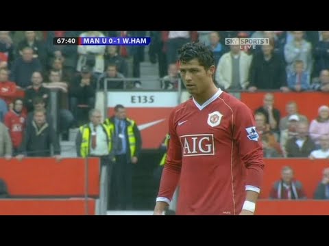 Cristiano Ronaldo Vs West Ham Home (13/05/2007)