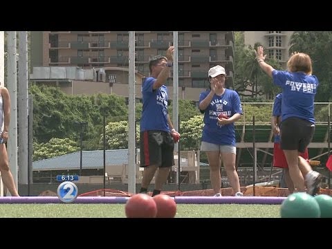 Hawaii athletes come together to train before the 2014 Special Olympics USA Games