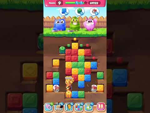 Cookie Cats Blast Level 644 3 stars