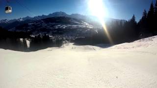preview picture of video 'Au Pays du Mont Blanc, COMBLOUX Hiver 2015 // GoPro HD'