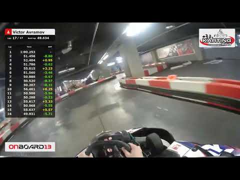 Sofia  #Karting ring -second driving.🏎 Best lap-49.634 😎🏁