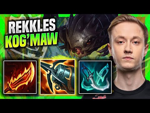 REKKLES TRIES SOME KOG'MAW! - G2 Rekkles Plays Kog'Maw ADC vs Kai'sa! | Season 11