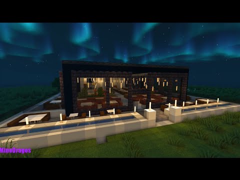 MineDragos - Minecraft Modern Cafe Build