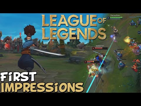 League Of Legends First Impressions "Is It Worth Playing?"