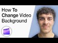 How To Change Video Background In Clipchamp Tutorial 2025 Full Guide
