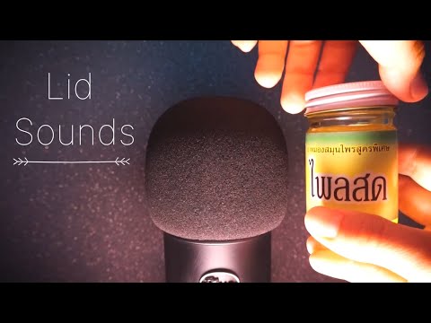 ASMR Pure Cap & Lid Sounds + Tapping (10 Triggers) - No Talking Video