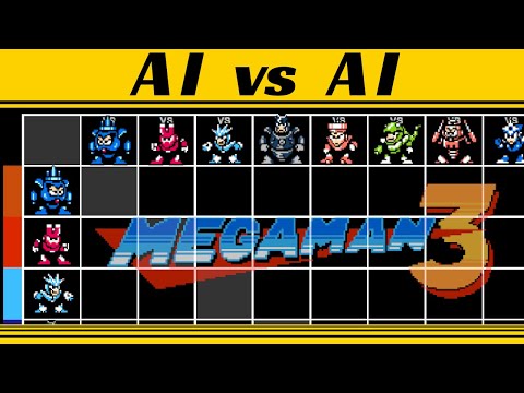 Mega Man 3 Bosses No.1 League | CPU Battle