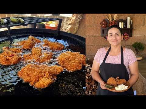 Pollo Crujiente al Disco - La Herencia de las Viudas