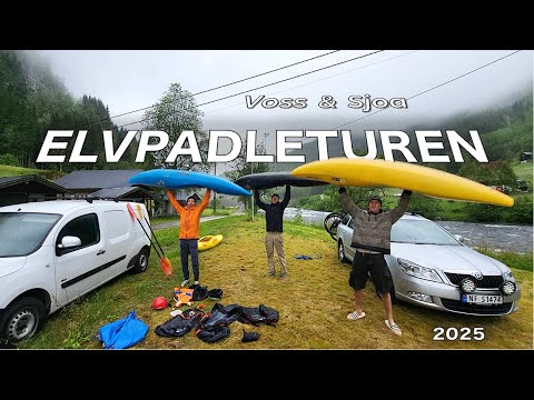 Elvpadleturen 2025 - Voss & Sjoa - Whitewater kayaking