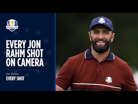 Every Jon Rahm Shot on Camera | 2025 Ryder Cup