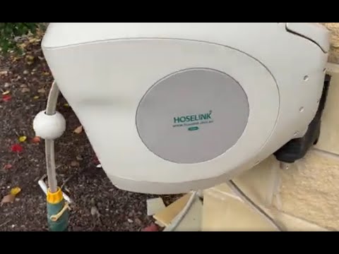HoseLink Hose reel review. Garden Hose rewinding system reviewed Over 12 mths use