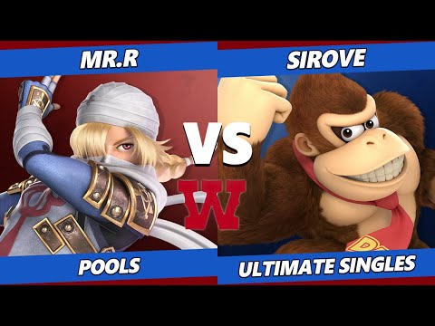 WANTED S4 C3 - Mr.R (Sheik) Vs. Sirove (Donkey Kong) SSBU Ultimate Tournament