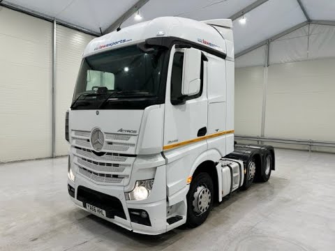 YA66 HHL - Mercedes Actros 2545 6x2 Midlift Tractor Unit | Law Truck Centre UK