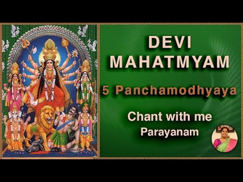 Panchamodhyaya - Devi Mahatmyam / Durga Saptashati - (Parayanam)