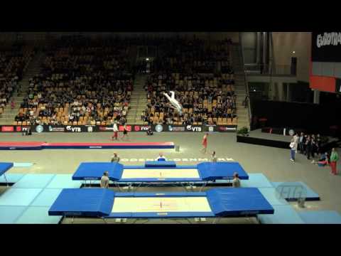 SOBAKAR Dmytro (UKR) - 2015 Trampoline Worlds - Qualification TR Routine 2