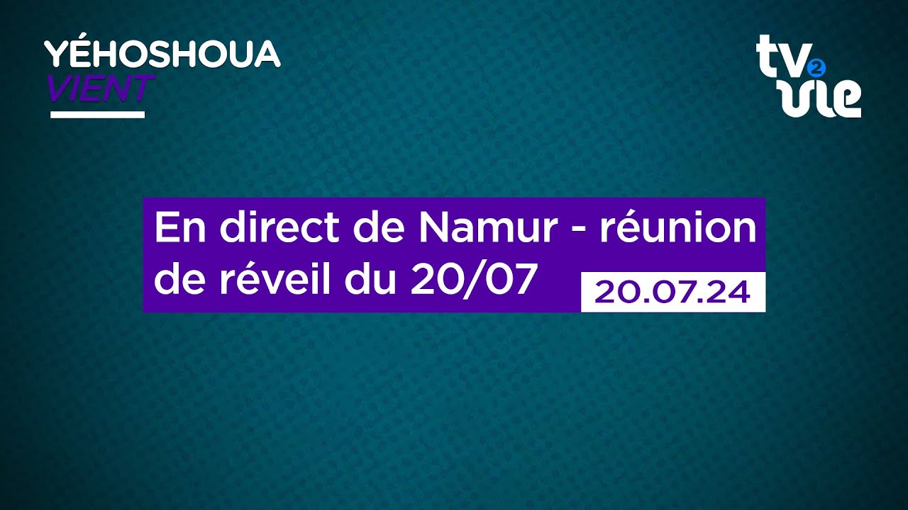 Thumbnail of video: En direct de Namur - réunion de réveil du 20/07