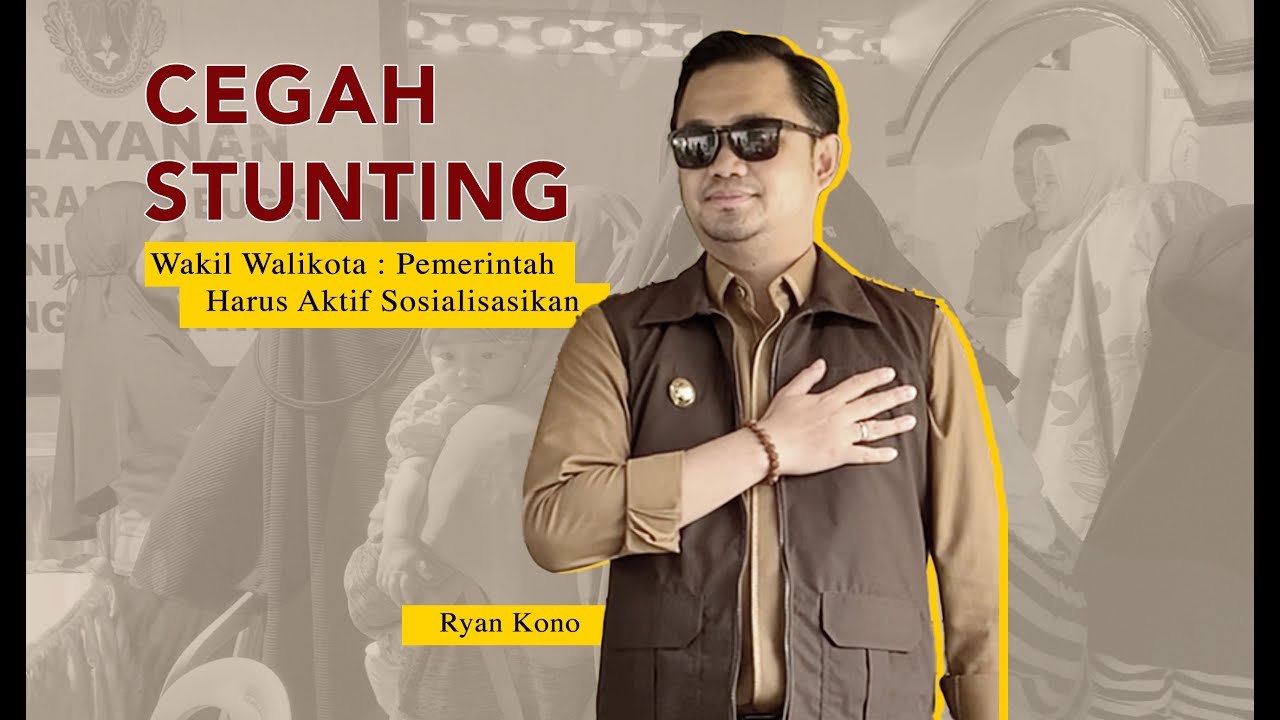 Ryan Kono Ajak Masyarakat Untuk Peduli Terhadap Penurunan Stunting di Kota Gorontalo