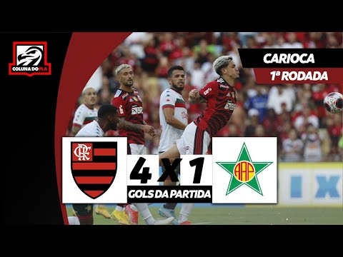FLAMENGO 4X1 PORTUGUESA - GOLS DA PARTIDA - NARRAÇÃO RAFA PENIDO | CARIOCA 2023