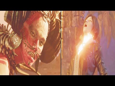 SHADOW OF THE TOMB RAIDER ALL ENDINGS - Ending & Final Boss Fight