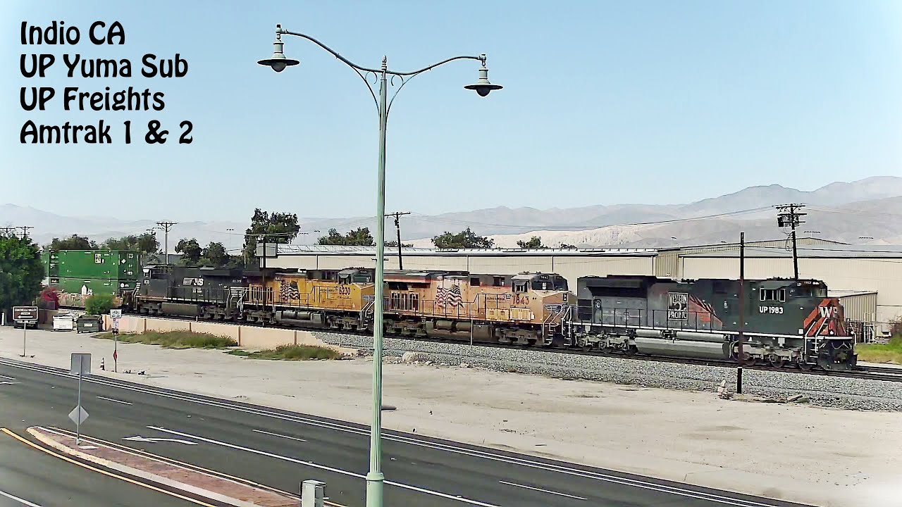 Live webcam view of Indio Railroad Live Cam