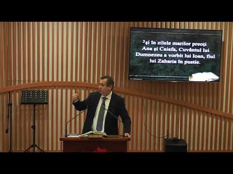 Biserica Baptistă "Biruința" Baia Mare - Ardelean Nelu - Luca 3:1-2 - 12.01.2025
