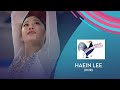 Haein Lee KOR Women SP Internationaux De France 2021   GPFigure