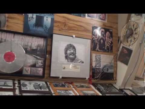 House Of Guitars Rochester NY  Rock & Roll Memorabilia Tour With Armand Schaubroeck 2012
