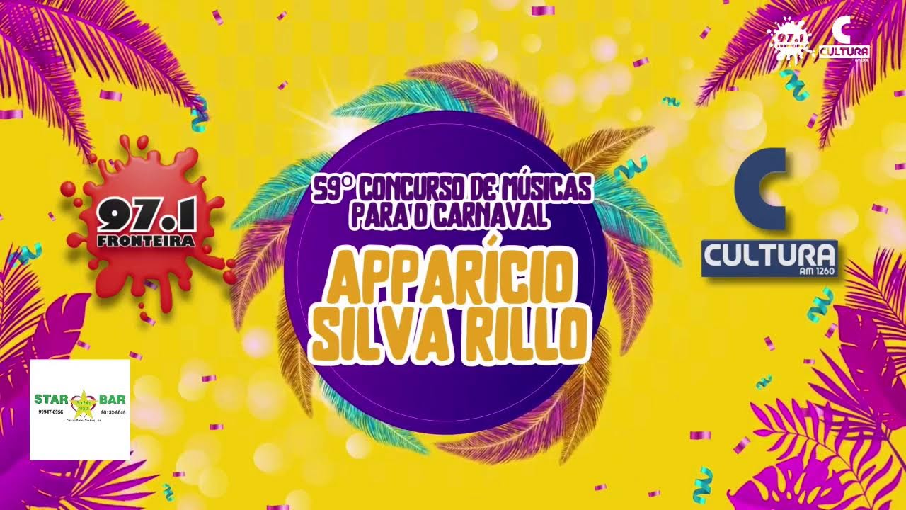 9º Concurso de Músicas para o Carnaval Apparício Silva Rillo